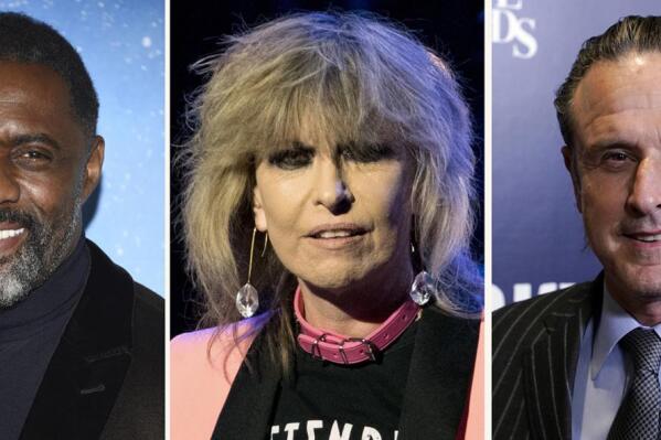 This combination photo of celebrities with birthdays from Sept. 4-10 shows Beyonce, from left, Michael Keaton, Idris Elba, Chrissie Hynde David Arquette, Hunter Hayes and Colin Firth. (AP Photo)