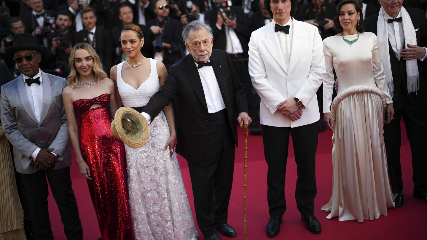 Premiera Francisa Forda Coppoli Megalopolis w Cannes