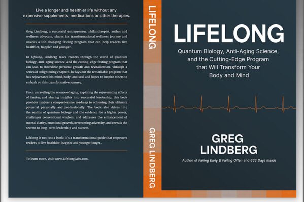 ORLANDO, Fla., Nov. 17, 2023 (SEND2PRESS NEWSWIRE) -- The time has come! Greg Lindberg, entrepreneur, philanthropist, author and wellness advocate, publishes transformational anti-aging book titled "LIFELONG: Quantum Biology, Anti-Aging Science and the Cutting-Edge Program That Will Transform Your Body and Mind" (ISBN: 979-8866425266; paper). The book is now available on Amazon worldwide.