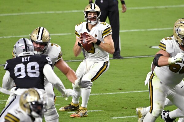 Raiders open Las Vegas stadium with 34-24 win vs Saints