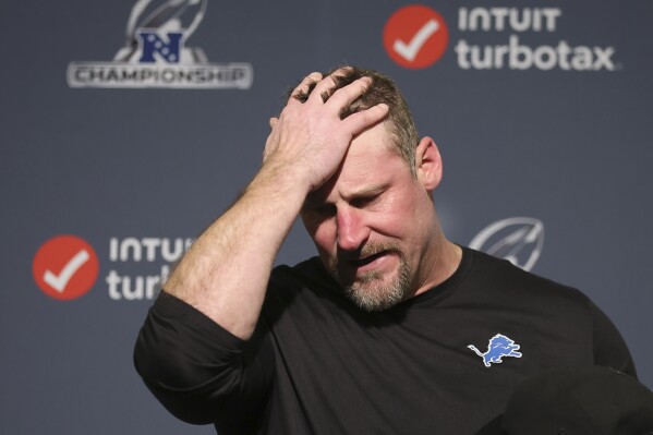 Failed 4th downs contribute to blown lead for Lions in NFC title game loss  to 49ers | AP News