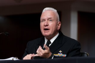 In this Sept. 16, 2020 file photo, Assistant Secretary of Health and Human Services for Health Adm. Brett Giroir speaks at a Senate Appropriations subcommittee hearing on a "Review of Coronavirus Response Efforts" on Capitol Hill in Washington. A day after White House Chief of Staff Mark Meadows said “we’re not going to control the pandemic,” a top Trump administration health official says Americans have already proven they can do that through basic safeguards shown to work. “I think we can control the pandemic,” Assistant Secretary for Health Adm. Brett Giroir said Monday on a call with reporters. (AP Photo/Andrew Harnik, Pool)