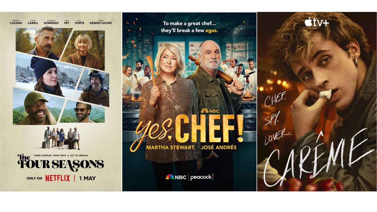 What to Stream: Tina Fey and Steve Carell, Martha Stewart and José Andrés, and Maddie & Tae