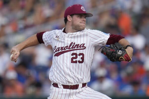 Hurston Waldrep's 13 K's help Florida beat South Carolina 4-0