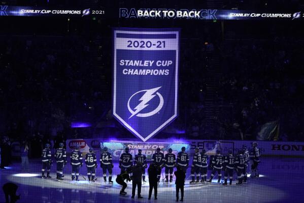 Lightning to raise Stanley Cup banner Saturday with fans in attendance