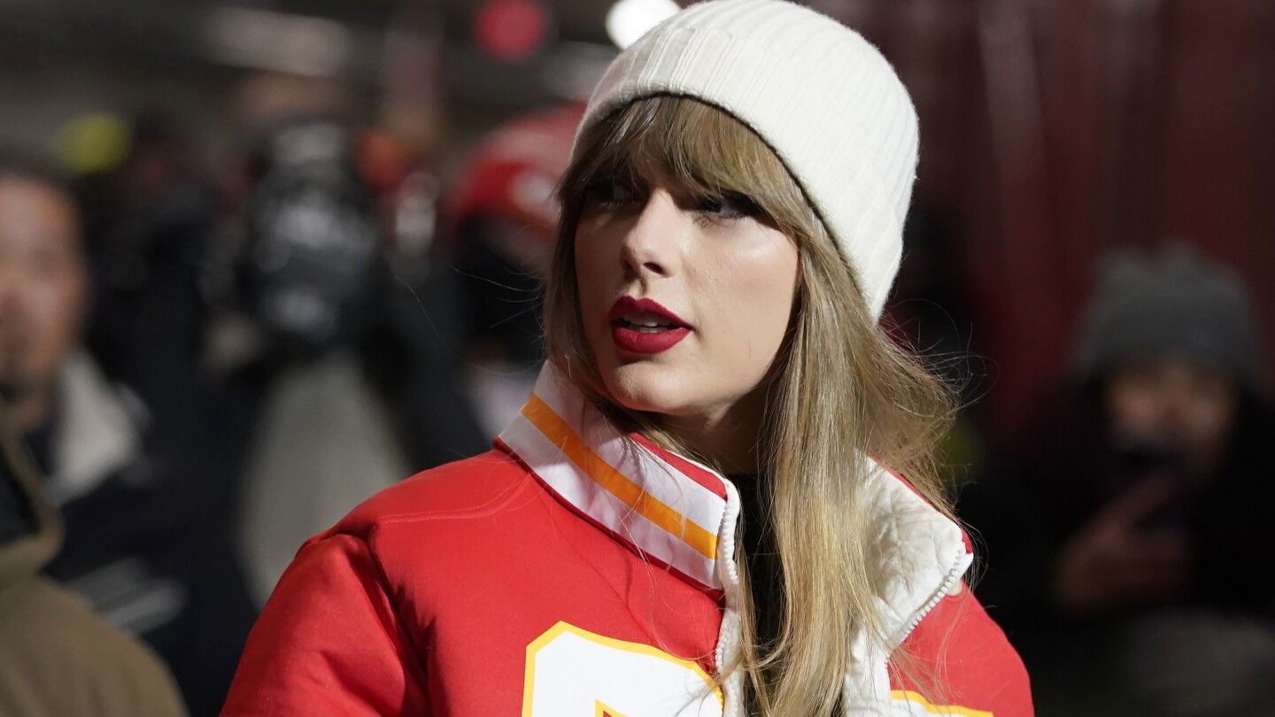 Image for article Why Taylor Swifts globetrotting in private jets is getting scrutinized  The Associated Press