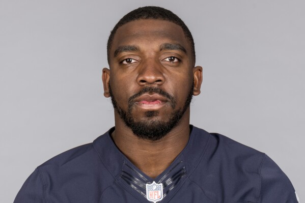 FILE - This is a 2016 photo of Greg Scruggs of the Chicago Bears NFL football team. Michigan defensive line coach Greg Scruggs has been suspended indefinitely while the football program and athletic department review details of his arrest for suspected drunk driving. The 33-year-old Scruggs was arrested for operating a vehicle while intoxicated at 3 a.m. Saturday, march 16, 2024, according to Ann Arbor, Mich., Police. (AP Photo/File)