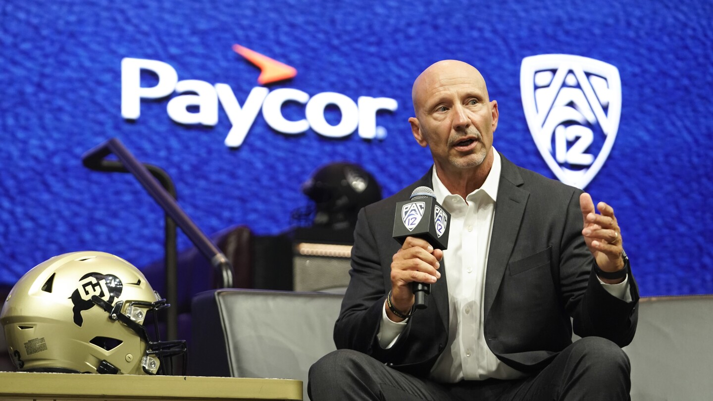 Big 12 leaders vote to accept Colorado, clearing the way for Buffs to depart Pac-12, AP source says