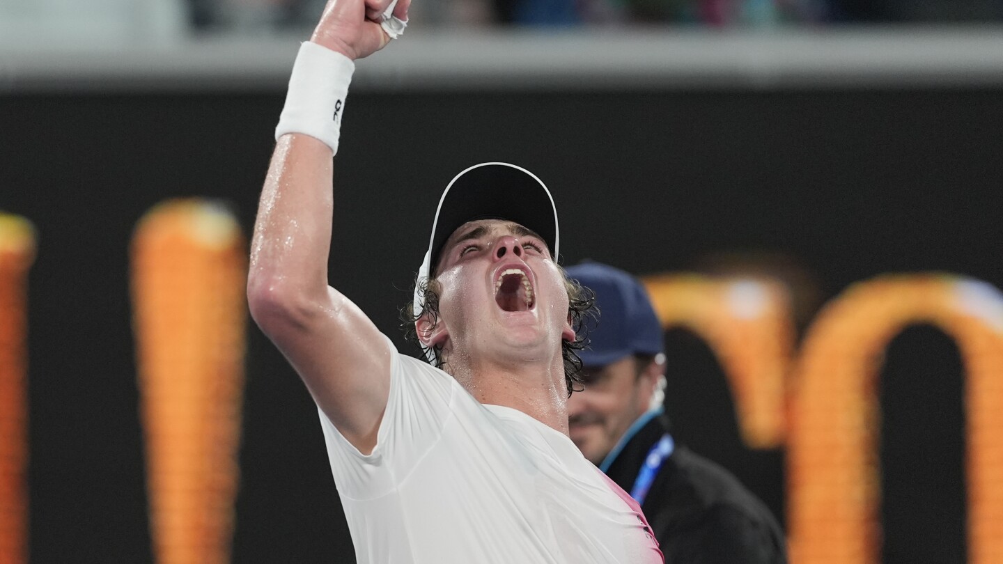 Brazil's João Fonseca is just 18 but he upset the No. 9 seed at the Australian Open