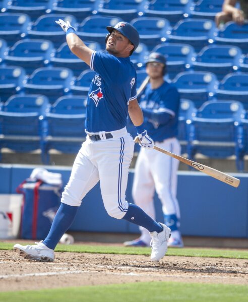 George Springer makes spring debut for Blue Jays