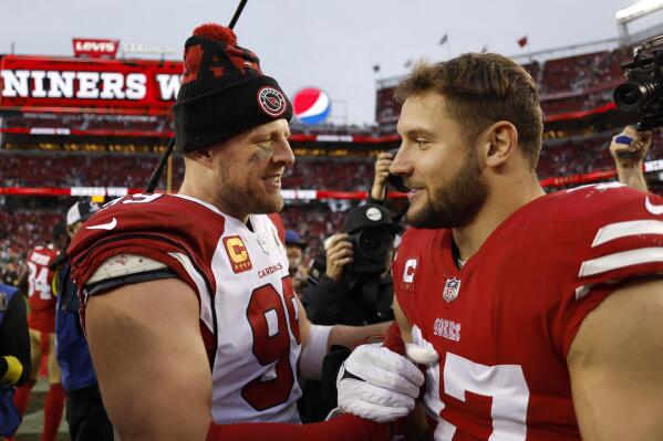 49ers' Nick Bosa follows family footsteps on path to sacking