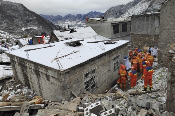 Death toll in southwestern China landslide rises to 39, with 5 people still  missing | AP News
