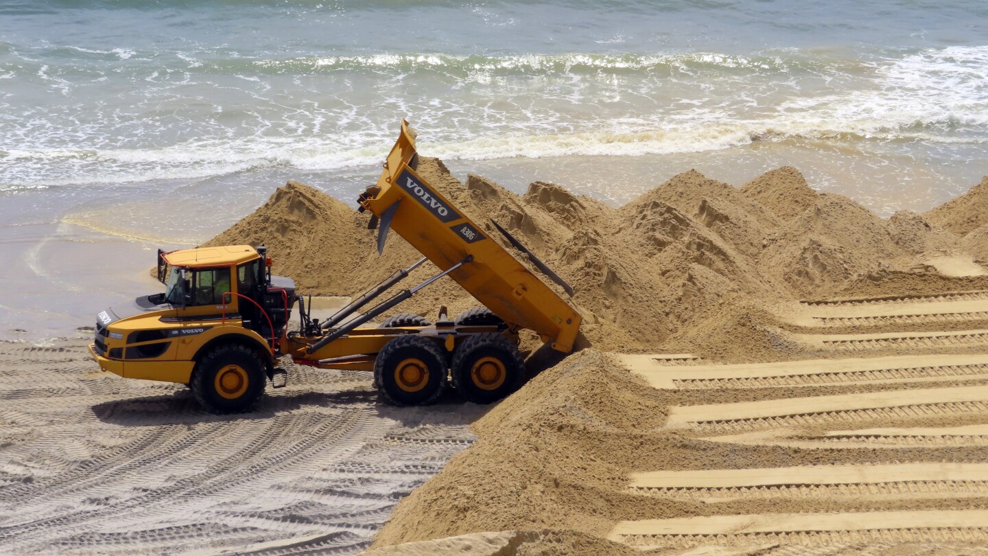 Твърде много Атлантик в Атлантик Сити: Ерозията на плажовете накара казината да отчаяно търсят пясък до лятото