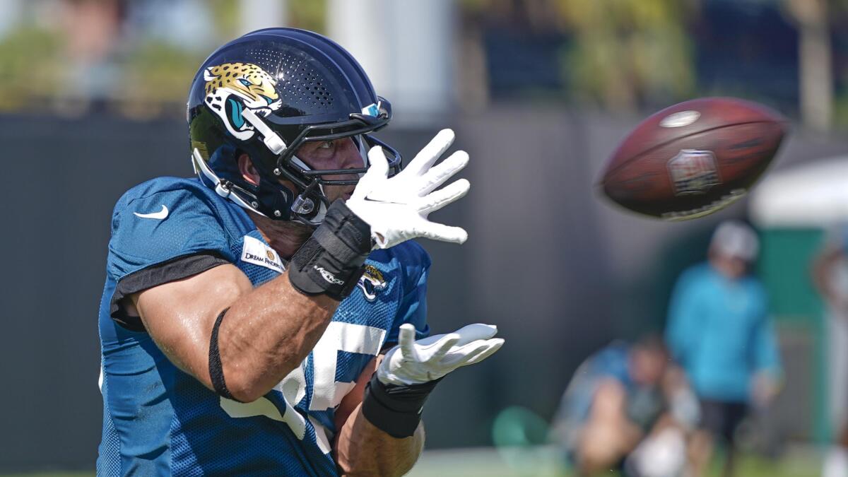 Comeback story? Tebow opens Jags training camp as '1 of 90