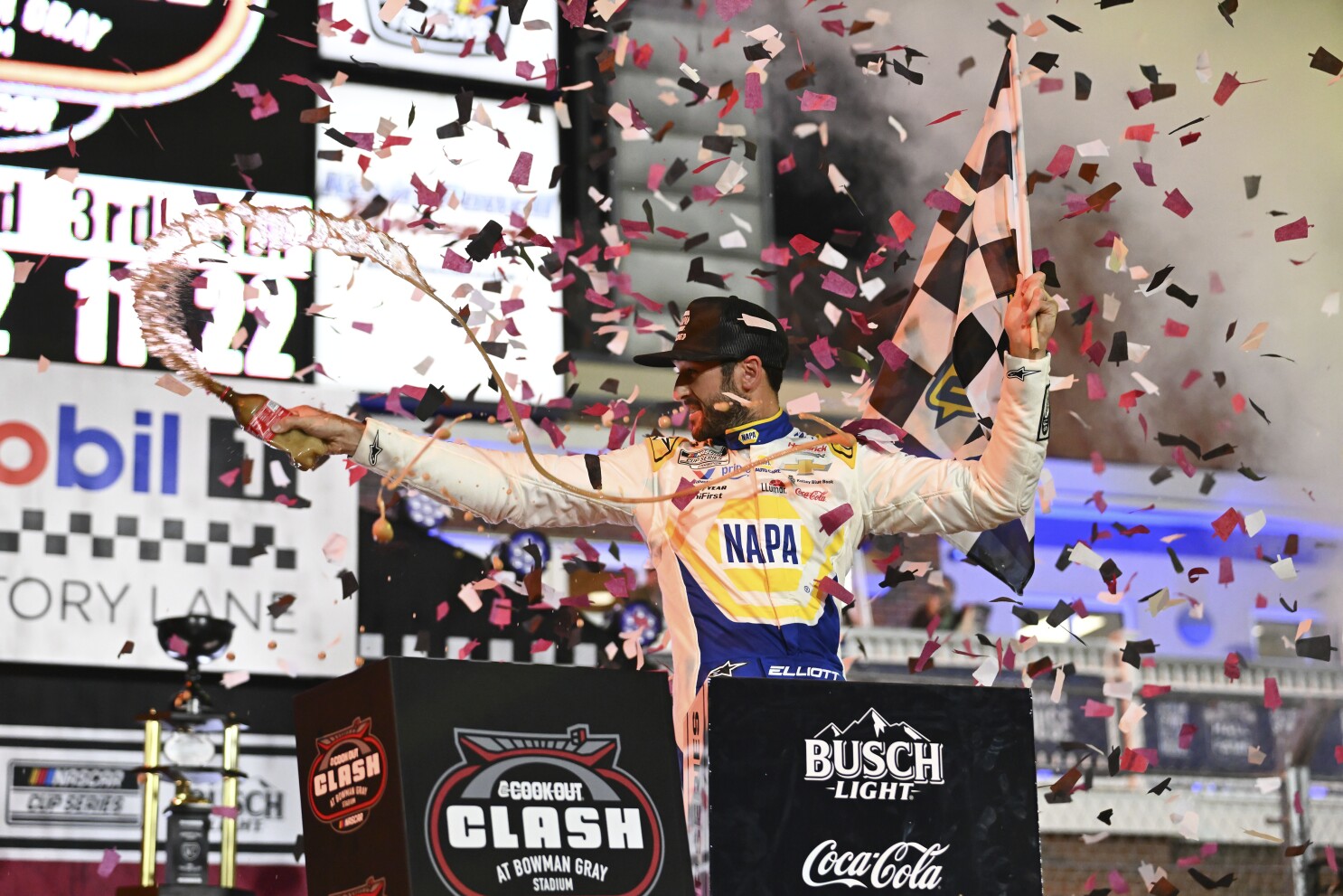 Chase Elliott wins Clash at Bowman Gray and sets sights on following it with Daytona 500 victory