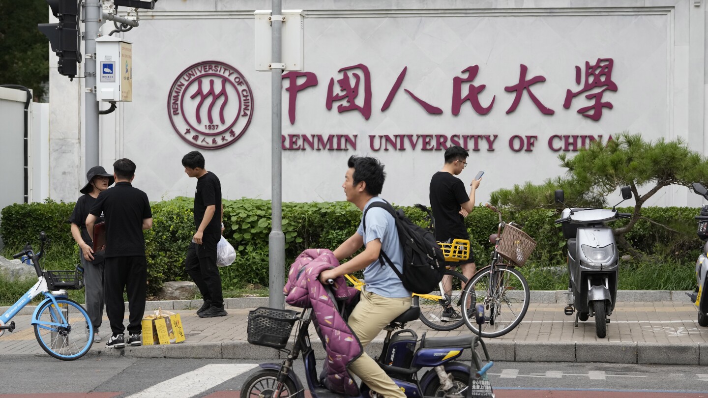 A best Chinese language college fires a professor after a scholar accused him of sexual harassment