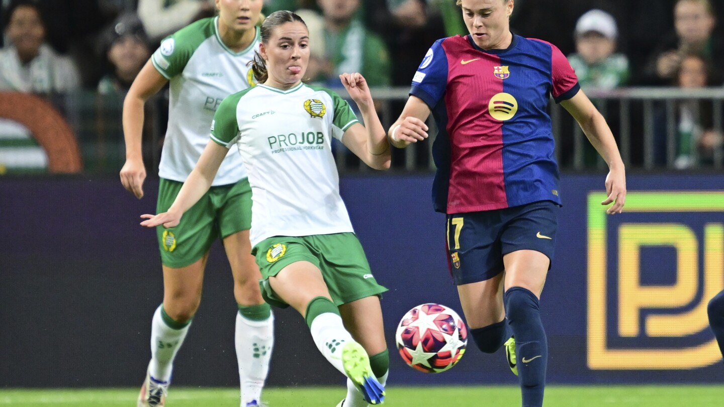 Barcelona Defeats Hammarby 3-0 in Champions League