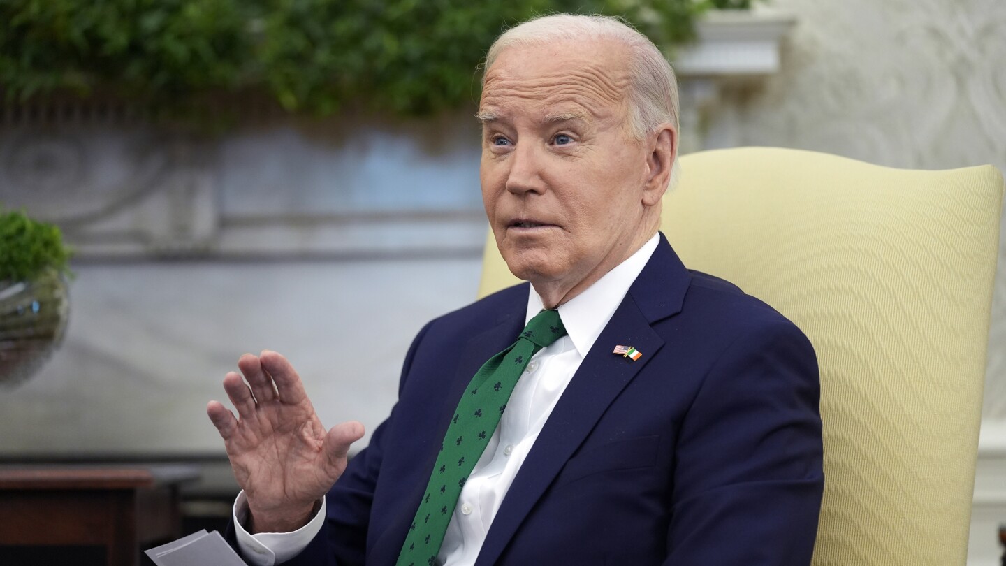 Gridiron dinner: Biden says that of 2 presidential candidates, 1 was mentally unfit. ‘The other’s me’