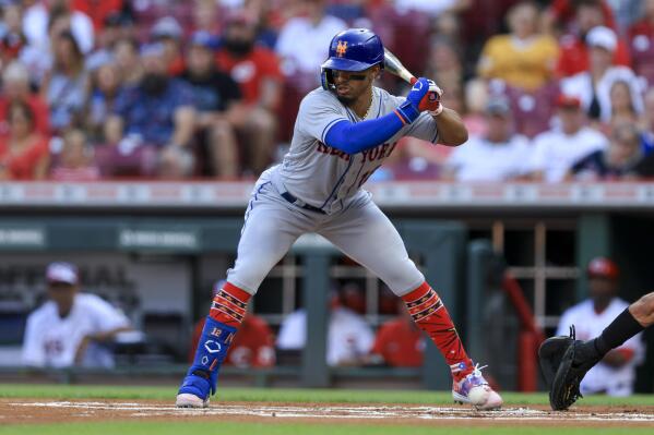 Nimmo, Lindor homer as first-place Mets beat Reds 7-4