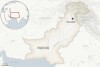 Right here's a locator scheme for Pakistan with its capital, Islamabad, and the Kashmir region. (AP Characterize)