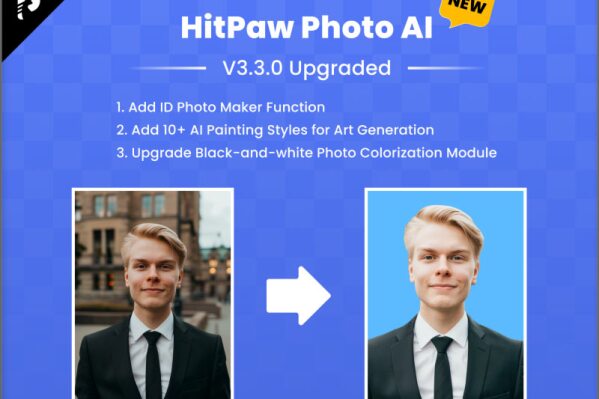 NEW YORK, N.Y., April 16, 2024 (SEND2PRESS NEWSWIRE) -- HitPaw, an unparalleled multi-media solution, announces the highly anticipated release of HitPaw Photo AI V3.3.0. This upgrade goes beyond traditional editing tools with its ID Photo Maker functionality. Say goodbye to the hassle of manually resizing and formatting photos for official documents.