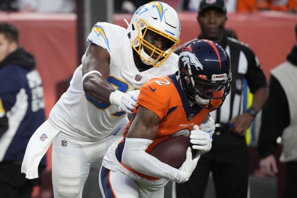 Broncos defeat Chargers behind two Patrick Surtain II interceptions