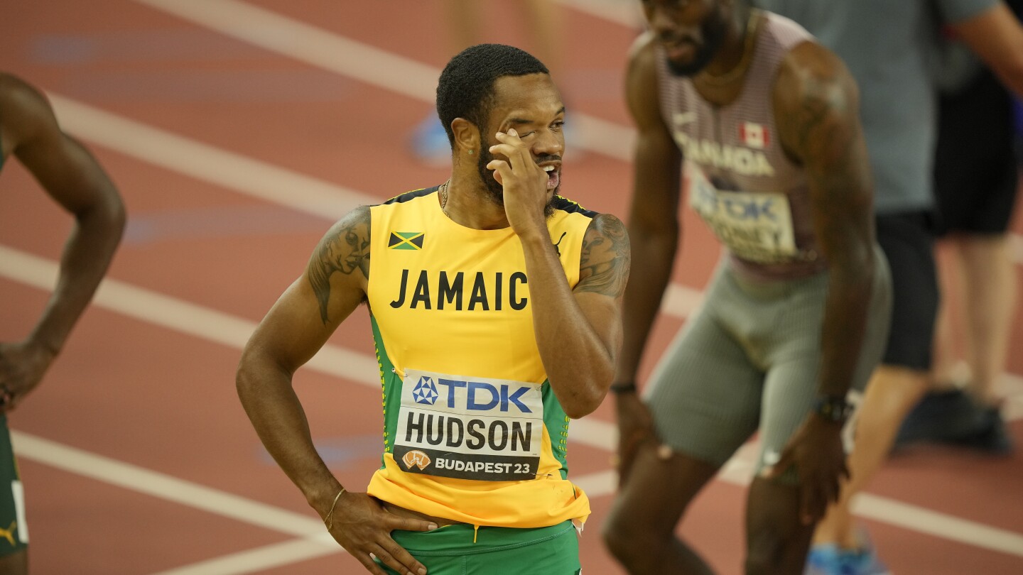 After cart crash and an 8th-place finish, Jamaican sprinter heading home to  have eye checked