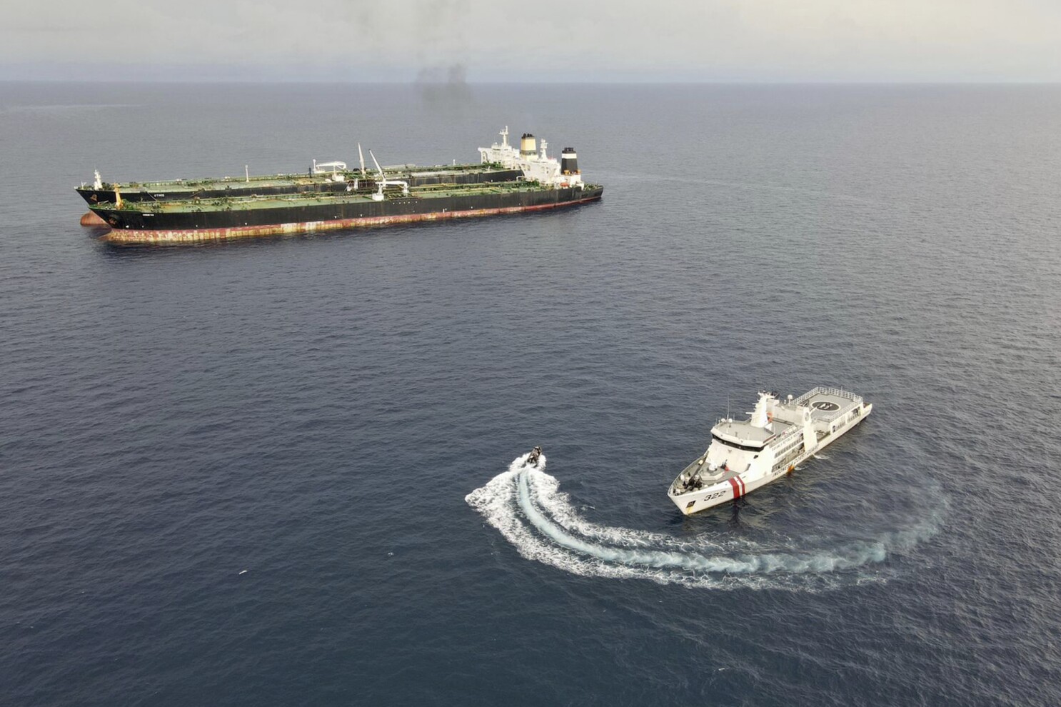 Oil tankers 'go dark' off Venezuela to evade US sanctions