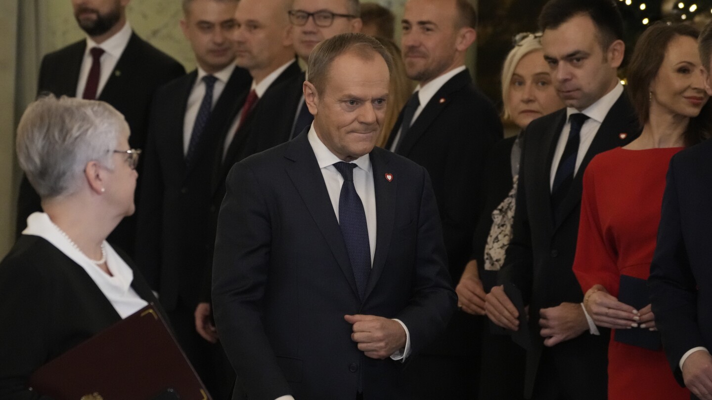 Osiem lat konserwatywnych rządów w Polsce kończy się, gdy Donald Tusk zostaje premierem