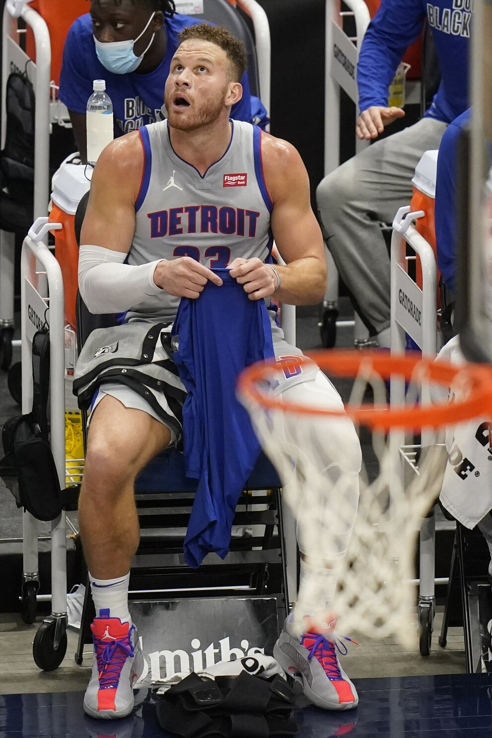 Blake Griffin Will Be Wearing A Different Jersey Number In Detroit