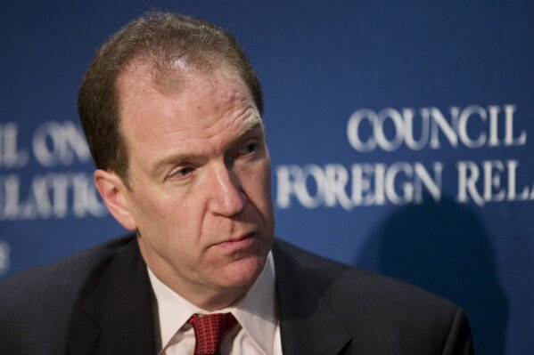 
              FILE - In this 2007 file photo, David Malpass, then the Chief Economist at Bear, Stearns & Co. Inc., speaks at the Council on Foreign Relations in New York. President Donald Trump plans to nominate Malpass, an administration critic of the World Bank, to be the institution’s next leader. (AP Photo/Mark Lennihan)
            