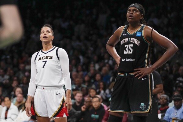 Las Vegas Aces become first repeat WNBA champs in 21 years, beating New  York Liberty 70-69 in Game 4 – NewsNation