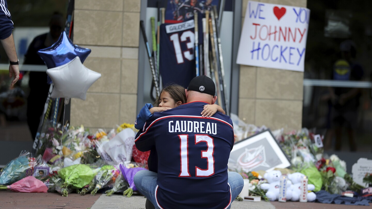 GoFundMe for Matthew Gaudreau's widow raises more than 500K AP News