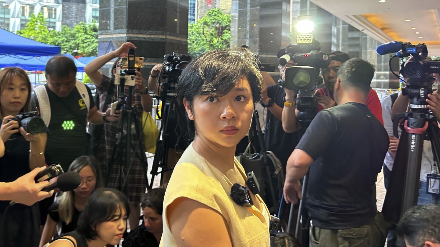 The top of Hong Kong’s main journalist workforce says she misplaced WSJ activity after refusing to drop position