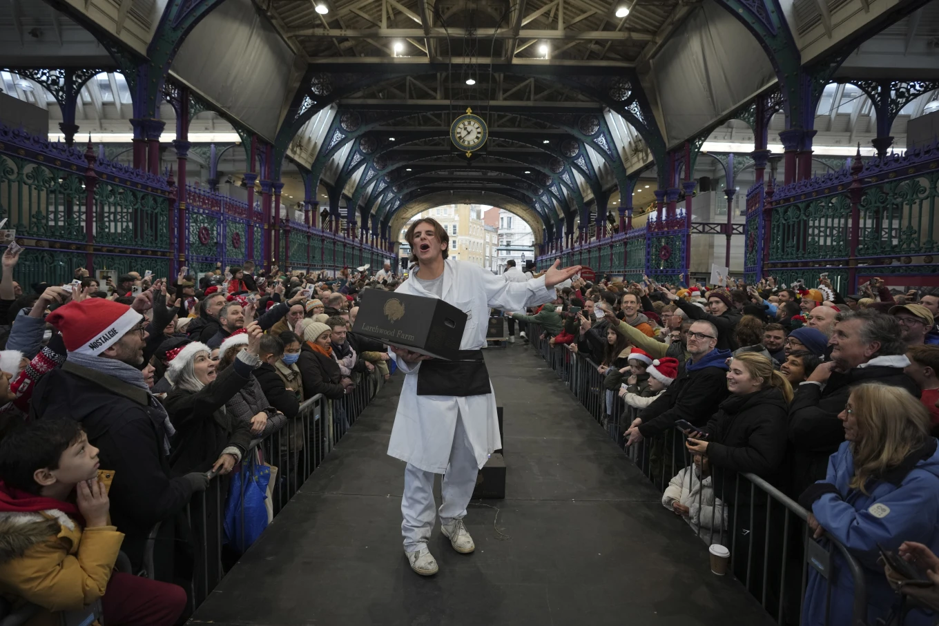 Meat and greet: Historic London market counting down the years