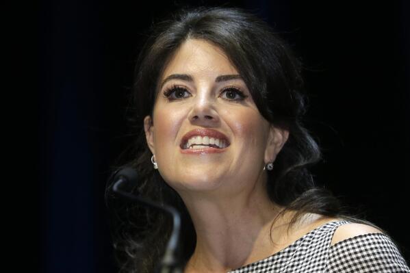 FILE - Monica Lewinsky attends the Cannes Lions 2015, International Advertising Festival in Cannes, southern France, on June 25, 2015. Lewinsky had a tempered, compassionate response to the death Tuesday of Ken Starr, the former independent counsel whose investigation of Bill Clinton helped reveal her affair with the president and, she once wrote, make her life a "living hell." (AP Photo/Lionel Cironneau, File)