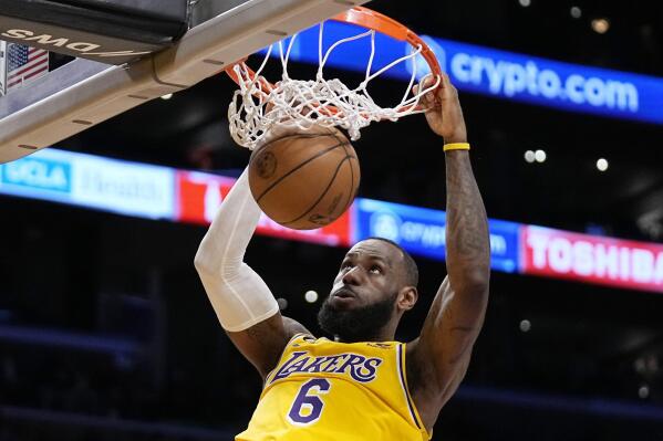 LeBron James Los Angeles Lakers 2023 Association Edition Youth NBA Swi – Basketball  Jersey World