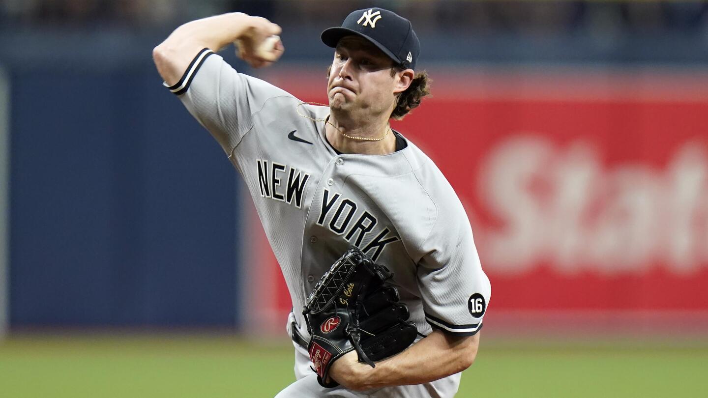 Yankees' yankees mlb jersey vest Gerrit Cole tests positive for