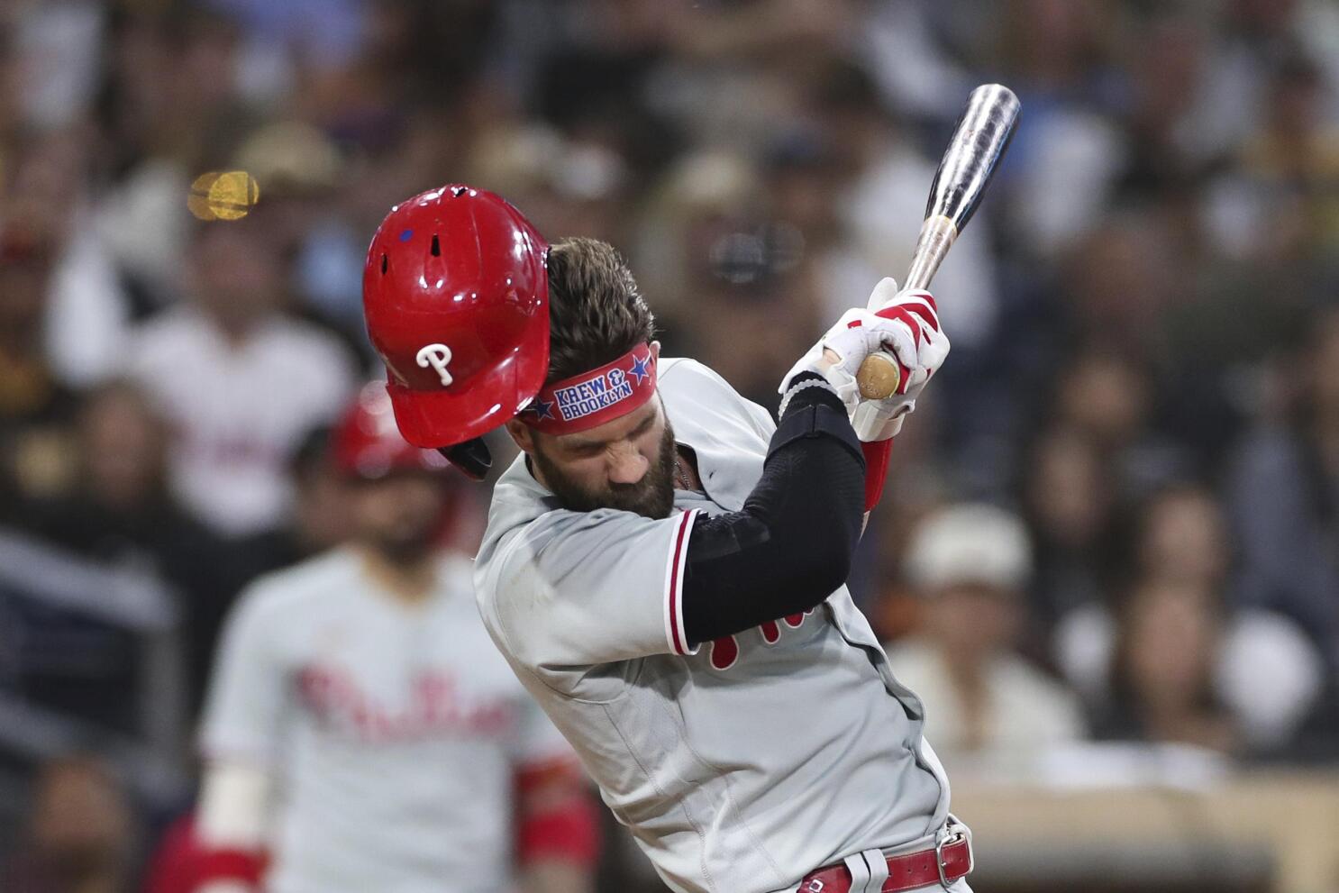 Phillies star Bryce Harper back Friday, two months after broken thumb - The  Boston Globe