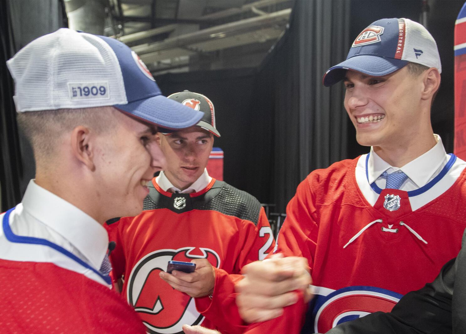 Canadiens select Slafkovsky with the No. 1 pick at the NHL draft