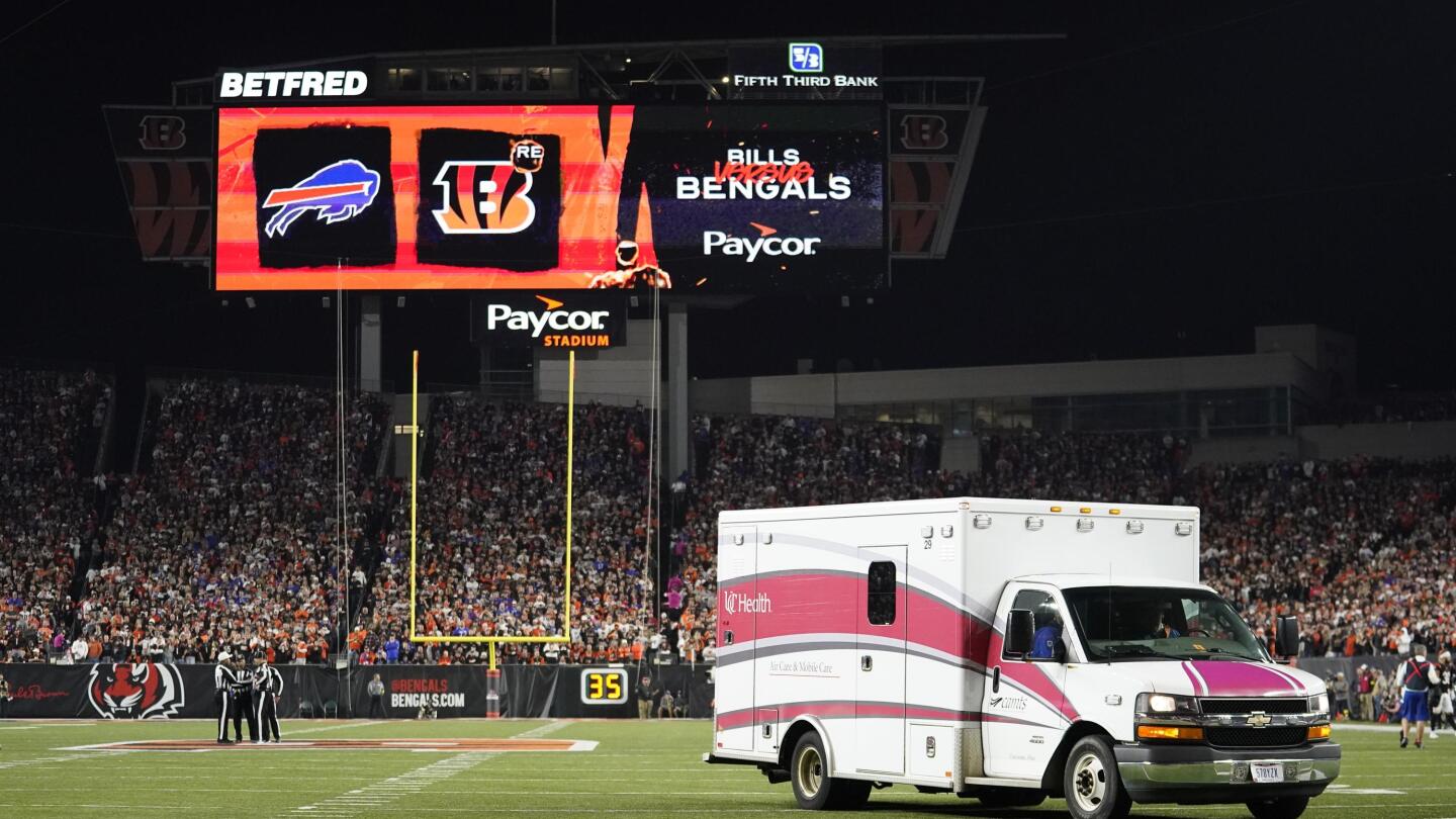 Suspended Bills-Bengals game won't resume this week, per NFL - Buffalo  Rumblings