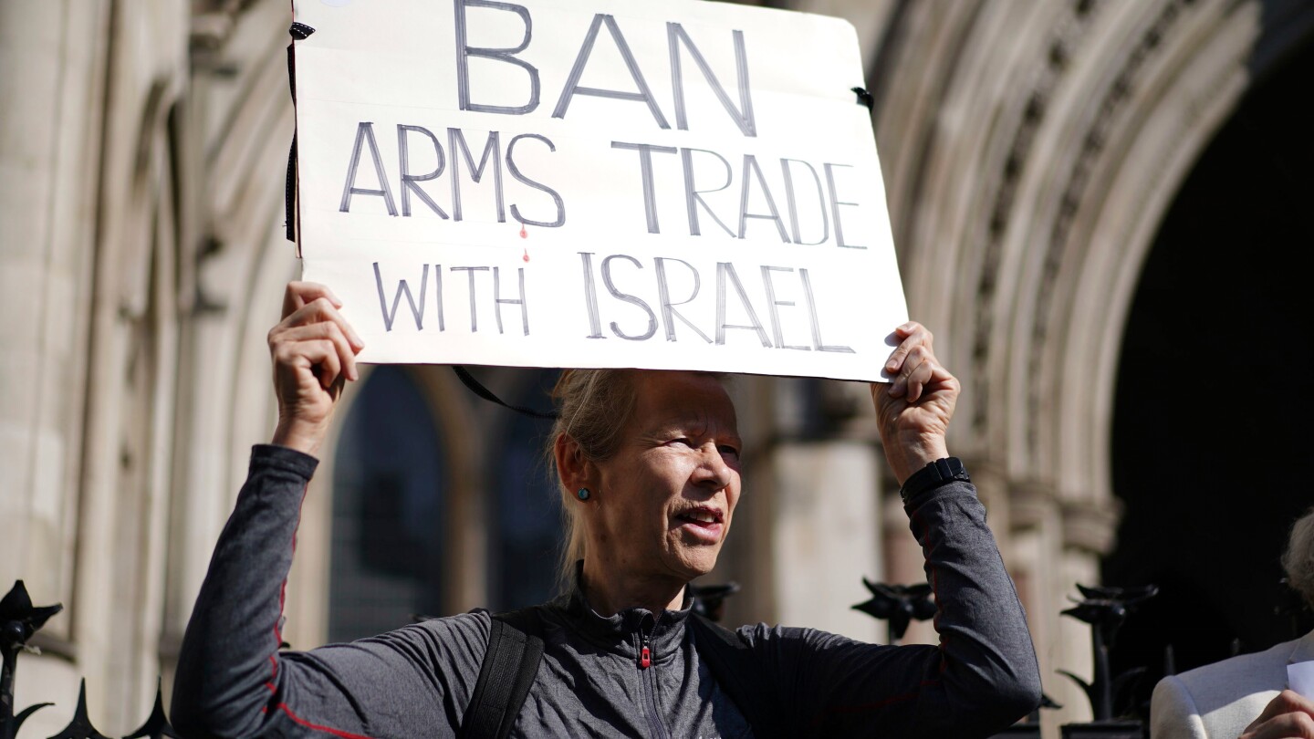 UK High Court hears legal challenge over British government’s role in arming Israel