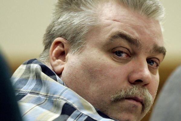 FILE - In this March 13, 2007, file photo, Steven Avery listens to testimony in the courtroom at the Calumet County Courthouse in Chilton, Wis. The Wisconsin Court of Appeal on Wednesday, July 28, 2021, rejected a request by "Making a Murderer" subject Steven Avery for a new trial. (AP Photo/Morry Gash, Pool, File)