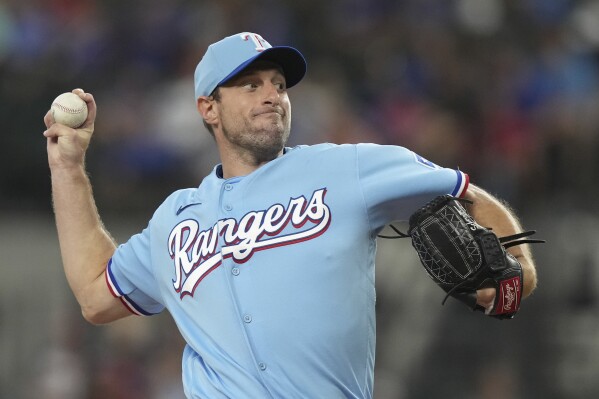 Rangers add Max Scherzer and Jon Gray to roster, bolstering pitching staff  for ALCS against Astros - The Boston Globe