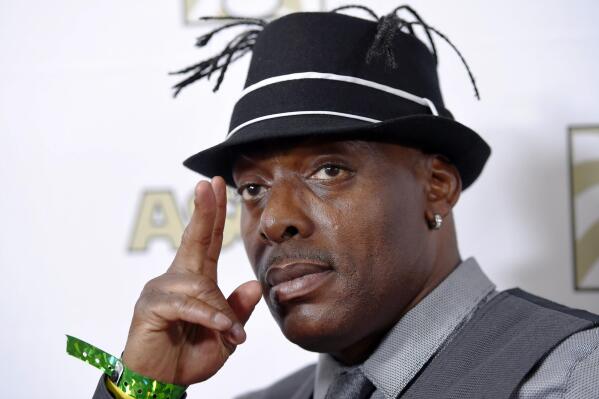 FILE - Coolio appears at the 2015 ASCAP Rhythm & Soul Awards in Beverly Hills, Calif., on  June 25, 2015. The rapper, who was among hip-hop’s biggest names of the 1990s with hits including “Gangsta’s Paradise” and “Fantastic Voyage,” died Wednesday, Sept. 28, 2022 in Los Angeles. He was 59.  (Photo by Chris Pizzello/Invision/AP, File)
