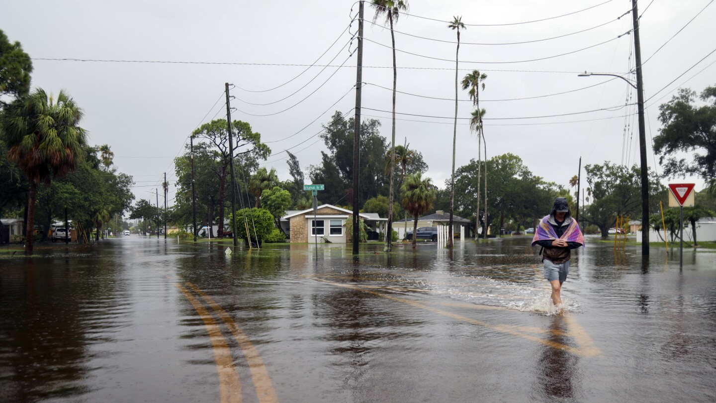 Tropical Storm Debby hit Florida, threatens Southeast