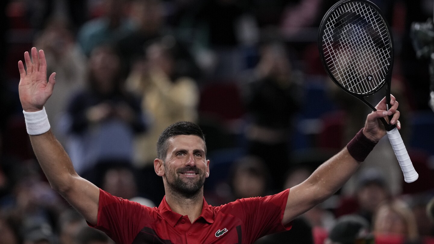 Djokovic easily moves into the fourth round of the Shanghai Masters and meets Safiullin, who defeated Tiafoe