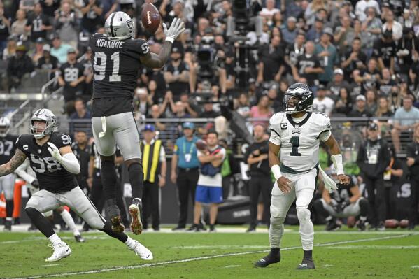 Eagles vs. Raiders: October 24