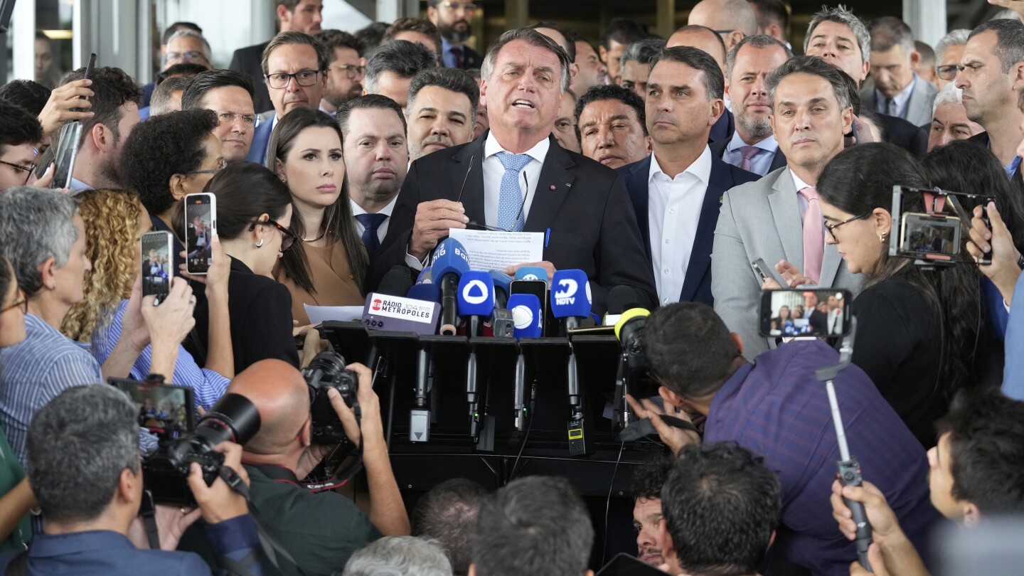 Brazil Supreme Court panel orders ex-President Bolsonaro to stand trial over alleged coup plan