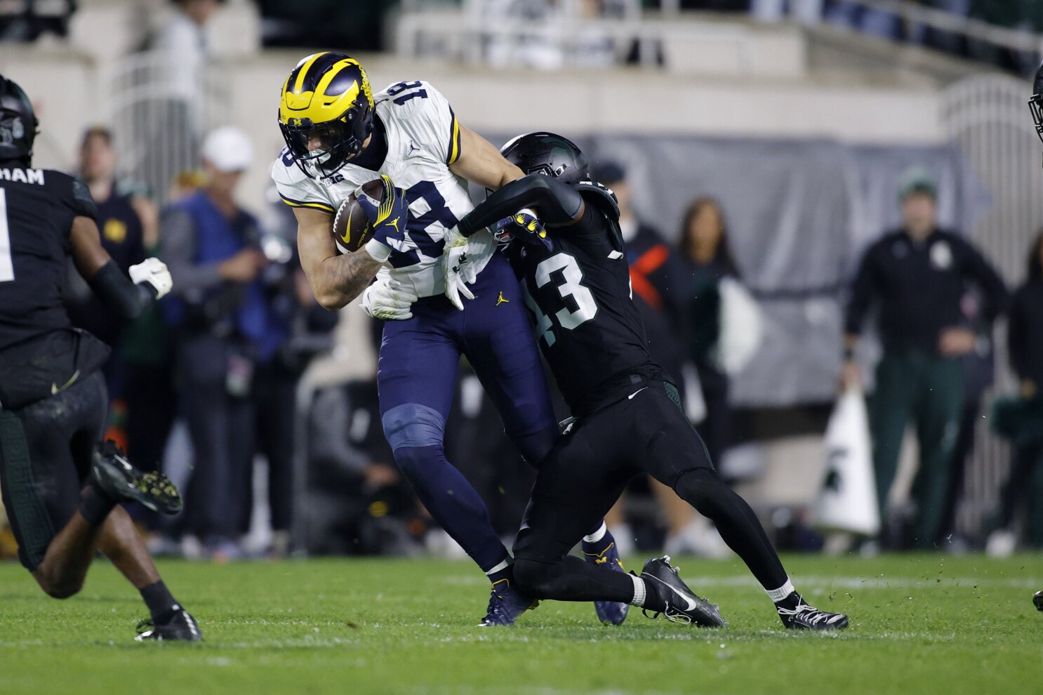 Michigan Athletics shows off new scoreboards at Michigan Stadium